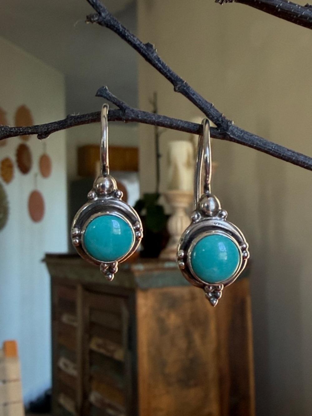 Turquoise earrings